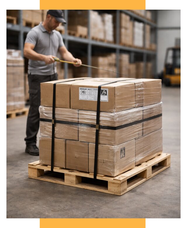 Упаковка и паллетирование грузов от 3547 р. | СетСервис-Тпк