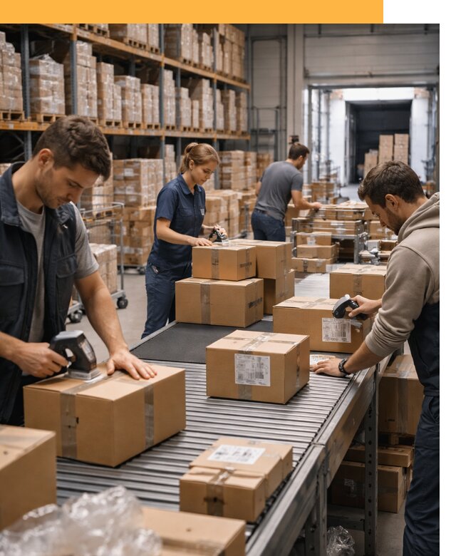 Доставка товаров для маркетплейсов от двери до склада от 7600