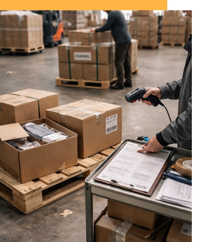 Сборные грузы из Китая: доставка, склад и таможня от 18239