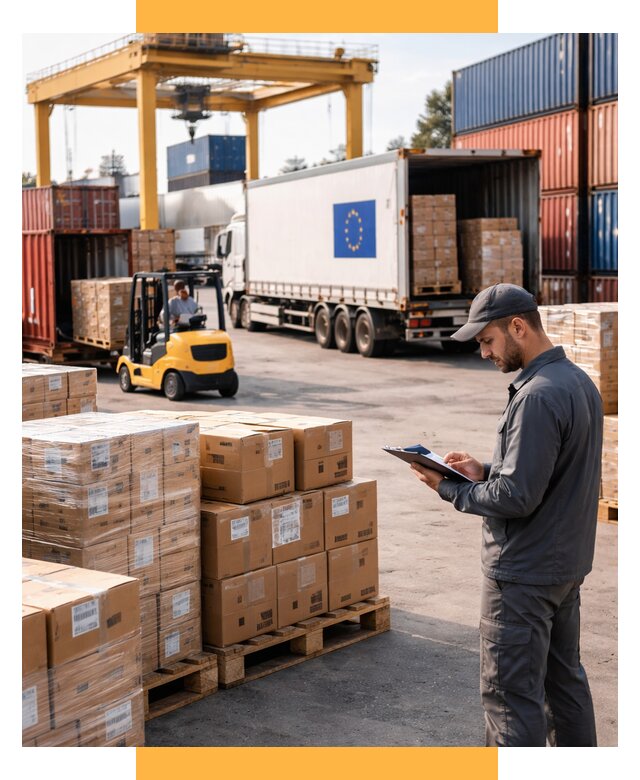 Доставка грузов из Европы от 12160 р., логистика СетСервис-Тпк