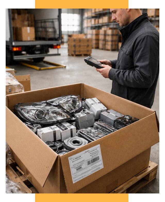 Доставка автозапчастей из Европы под ключ от 12666 р. | СетСервис-Тпк