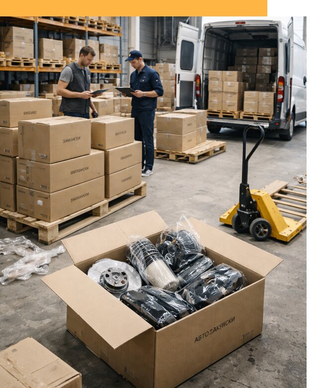 Доставка автозапчастей из Европы от 12666 руб быстро и надёжно
