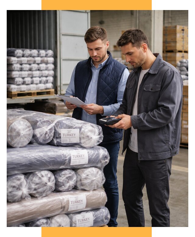 Доставка текстиля из Турции от 45599 р. под ключ, СетСервис-Тпк