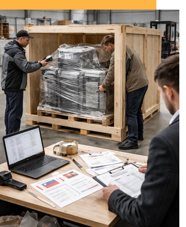 Доставка промышленного оборудования из США от 65865 руб