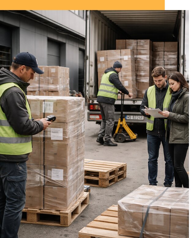 Доставка грузов из Польши: морем, авто и авиа от 7600