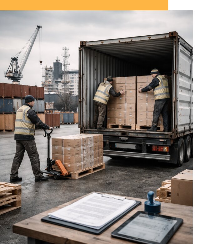 Доставка грузов из Латвии от 25333 руб, морская, авто, авиа