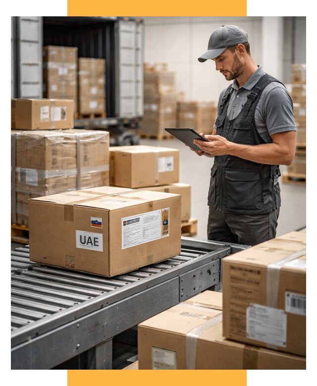 Доставка грузов из ОАЭ в Россию от 608 р., СетСервис-Тпк