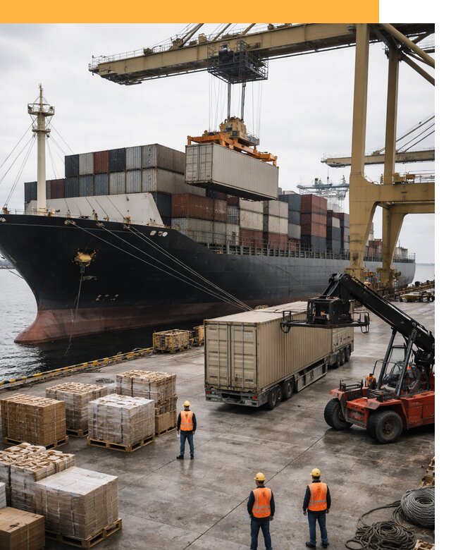 Морские перевозки из Индии: доставка FCL/LCL, таможня от 121596