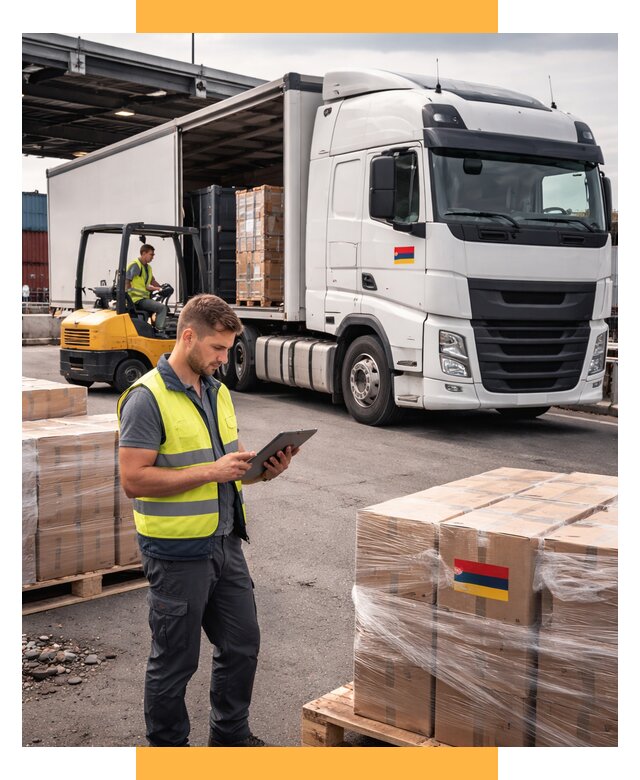 Автоперевозки из Армении от 96264 р. — услуги СетСервис-Тпк