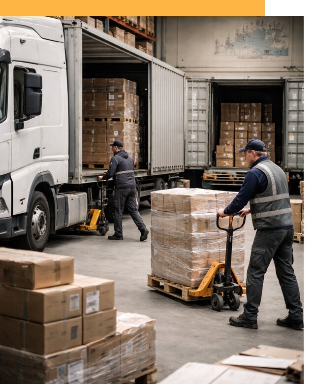 Международная доставка грузов в Эстонию с таможенным сопровождением от 8613 руб.