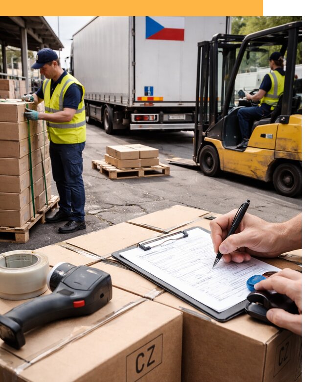 Доставка грузов в Чехию от 35466 руб, международные перевозки