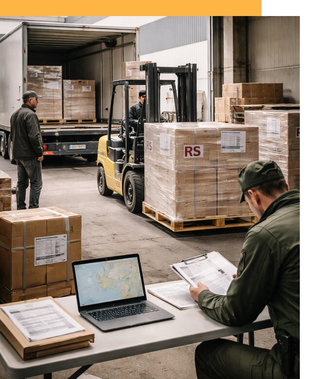 Доставка грузов в Сербию от 45599 руб, международные перевозки