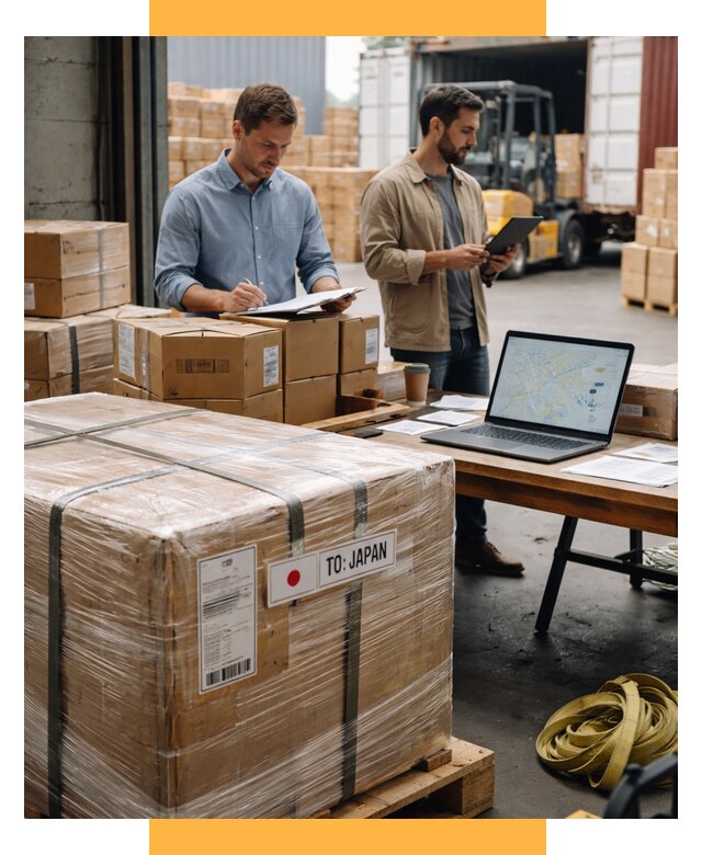 Доставка грузов в Японию от 25333 р., логистика СетСервис-Тпк
