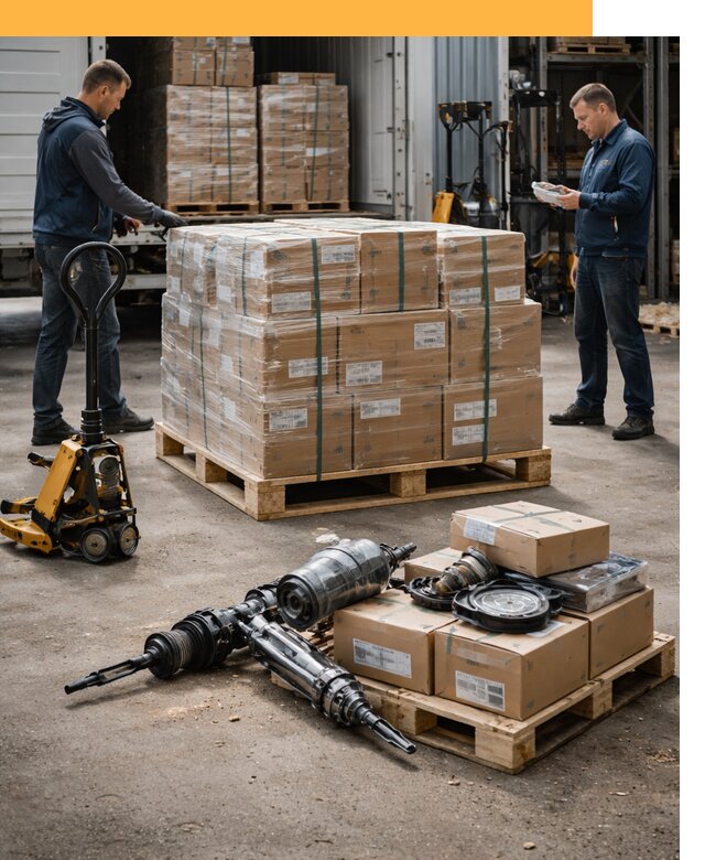 Международная перевозка автозапчастей по миру от 4560 руб