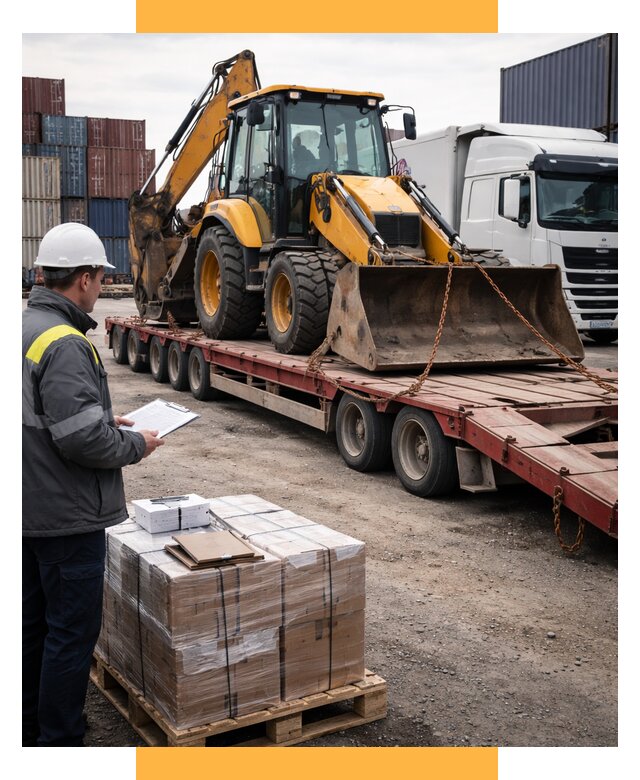 Международная перевозка спецтехники от 45599 р., СетСервис-Тпк