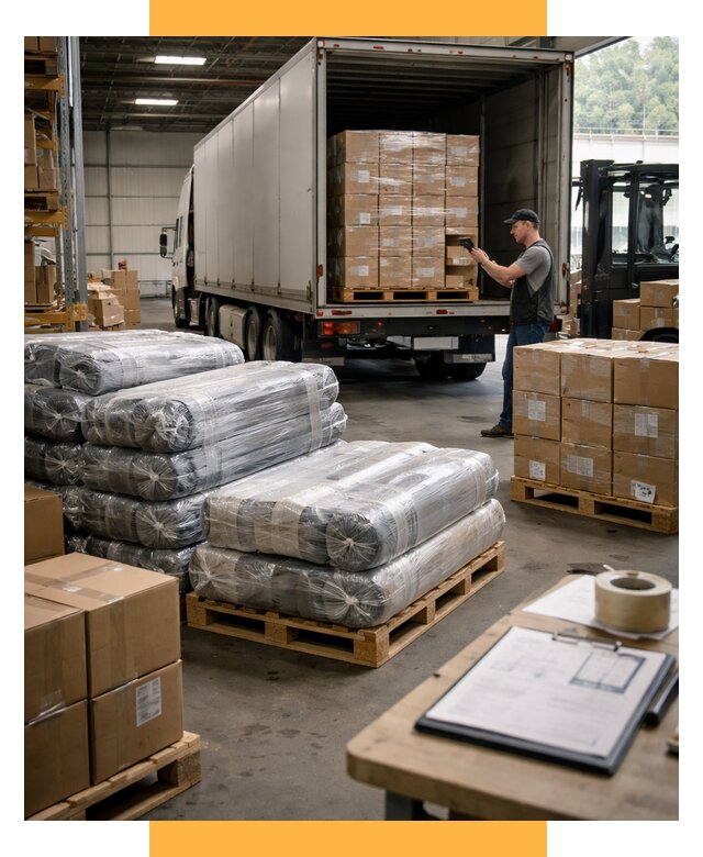 Международная перевозка текстиля под ключ от 15200 р. | СетСервис-Тпк