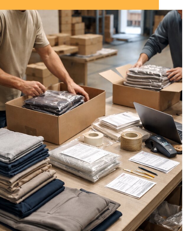 Перевозка одежды по миру от 7600 руб. с таможенным оформлением