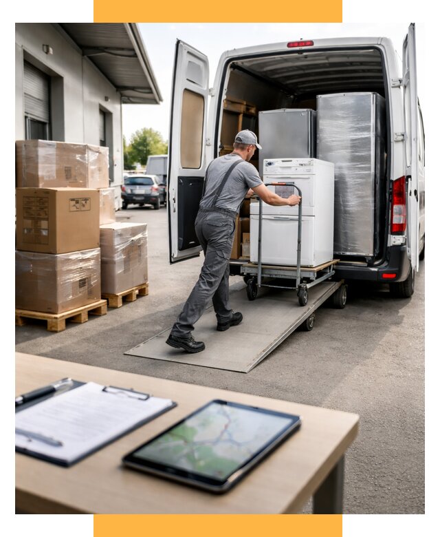 Перевозка бытовой техники от 6586 р. - логистика СетСервис-Тпк