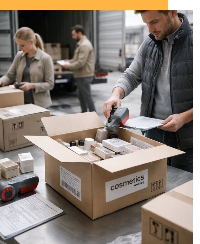 Международная перевозка косметики от 15200 руб за отправку