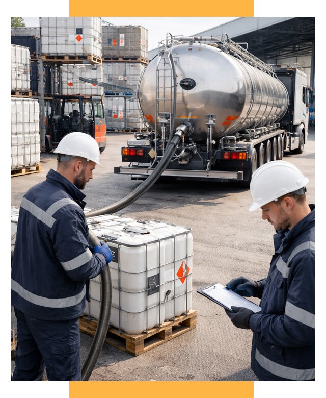 Перевозка химического сырья от 8613 р. Логистика СетСервис-Тпк