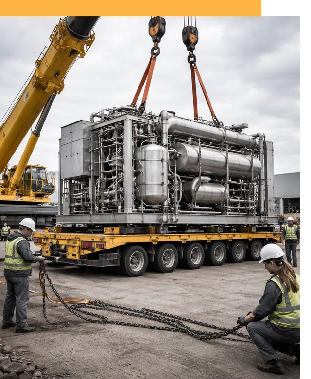 Перевозка тяжеловесных грузов по миру от 151995 руб