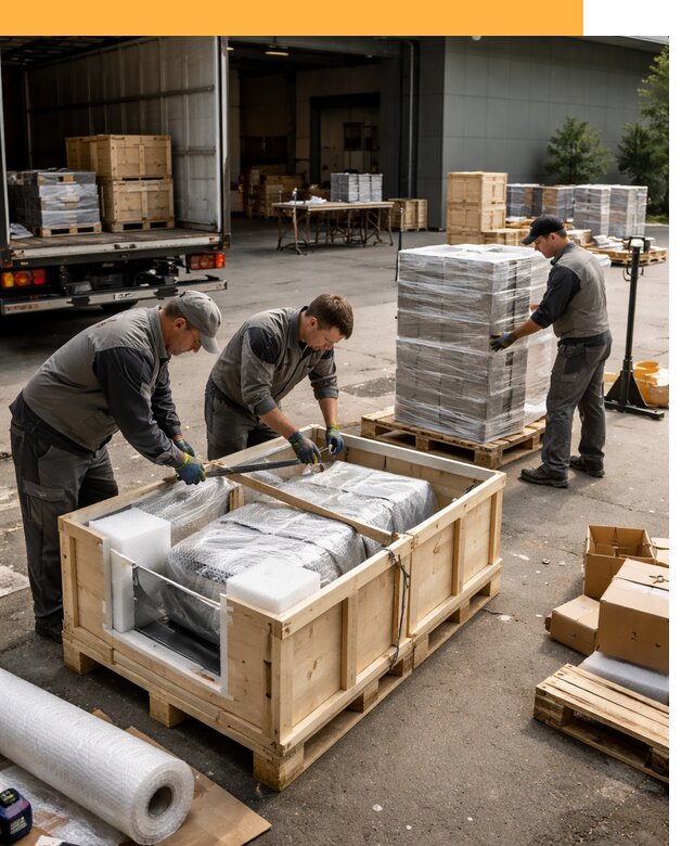 Перевозка выставочных грузов по миру от 25333 руб за м2 с таможней