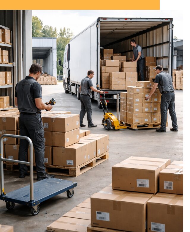 Перевозка товаров для ритейла по миру от 8613 руб