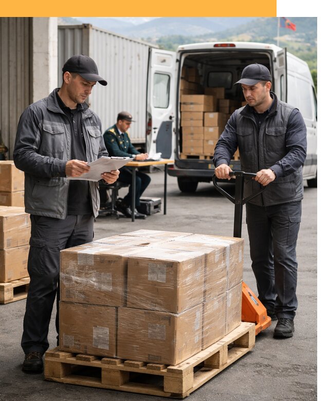 Доставка грузов через Армению, быстрая таможенная очистка от 25333