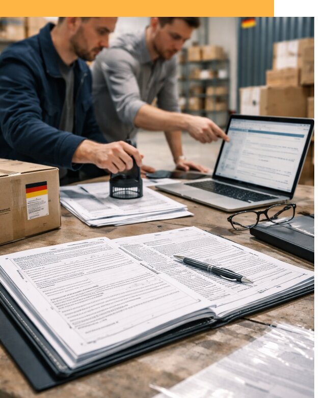 Таможенное оформление грузов из Германии от 9120 руб.