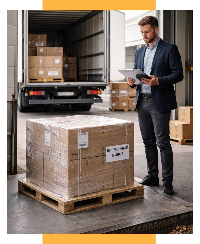 Временный вывоз товаров под ключ от 8106 р. | СетСервис-Тпк