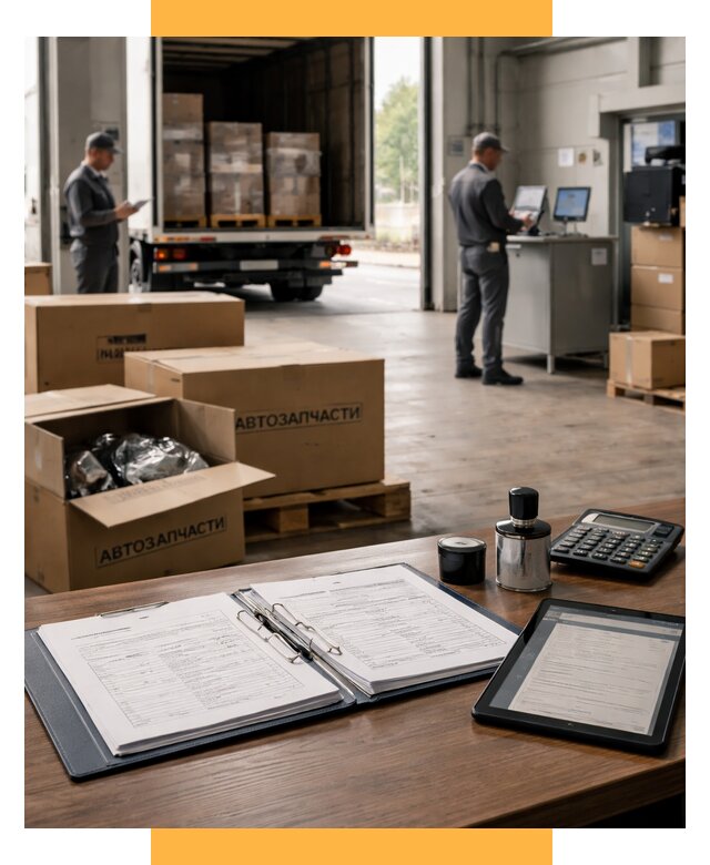 Таможенное оформление автозапчастей под ключ от 8613 р., СетСервис-Тпк