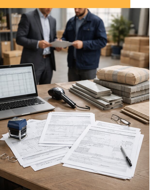 Таможенное оформление строительных материалов от 8613 руб.