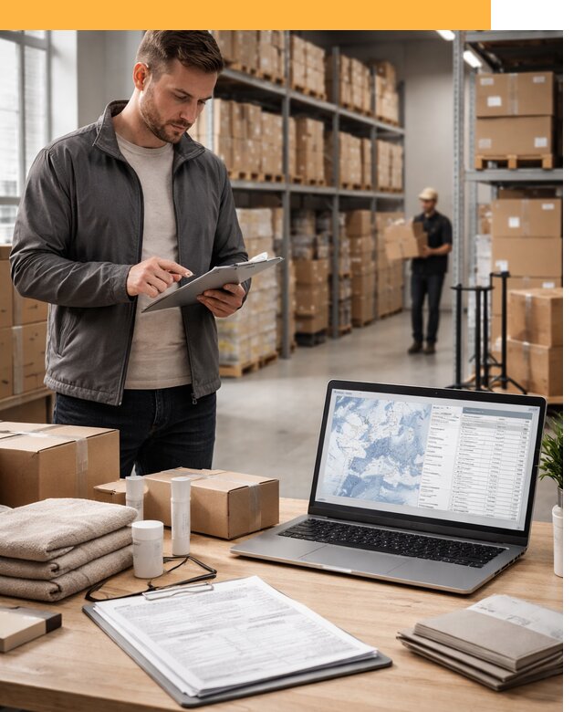 Закупка товаров в Европе под ключ: доставка, таможня от 7600 руб