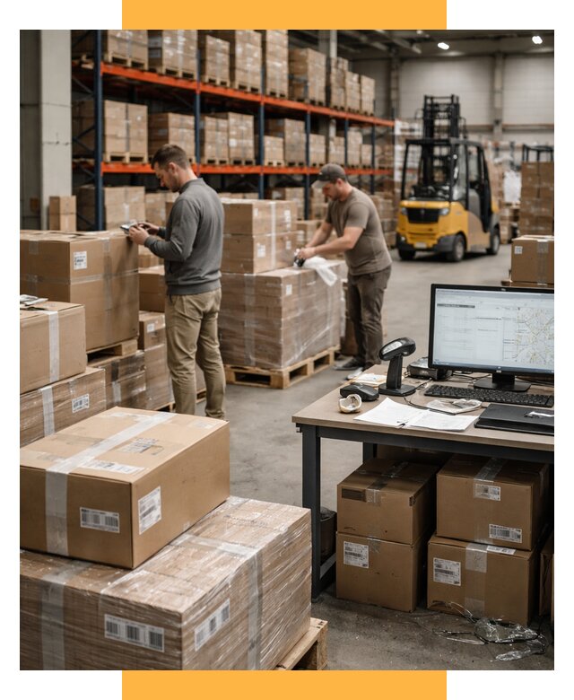 Склад консолидации в Европе от 6586 р., услуги СетСервис-Тпк